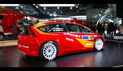 Citroen C4 WRC 2007 rear 2